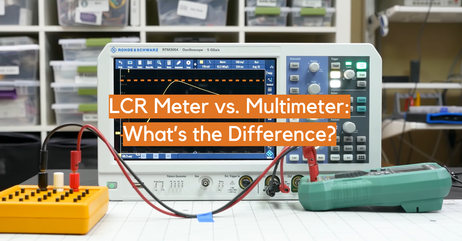 Medidor LCR vs Multímetro: ¿Cuál es la diferencia?
