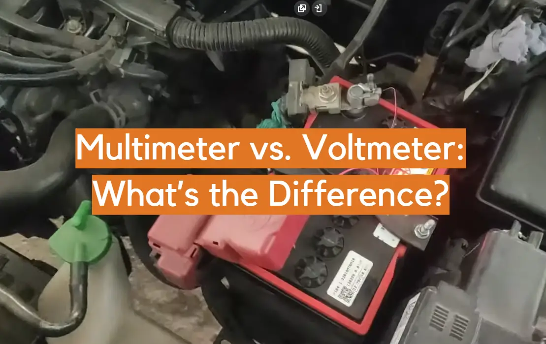 Multímetro vs Voltímetro: ¿Cuál es la diferencia?