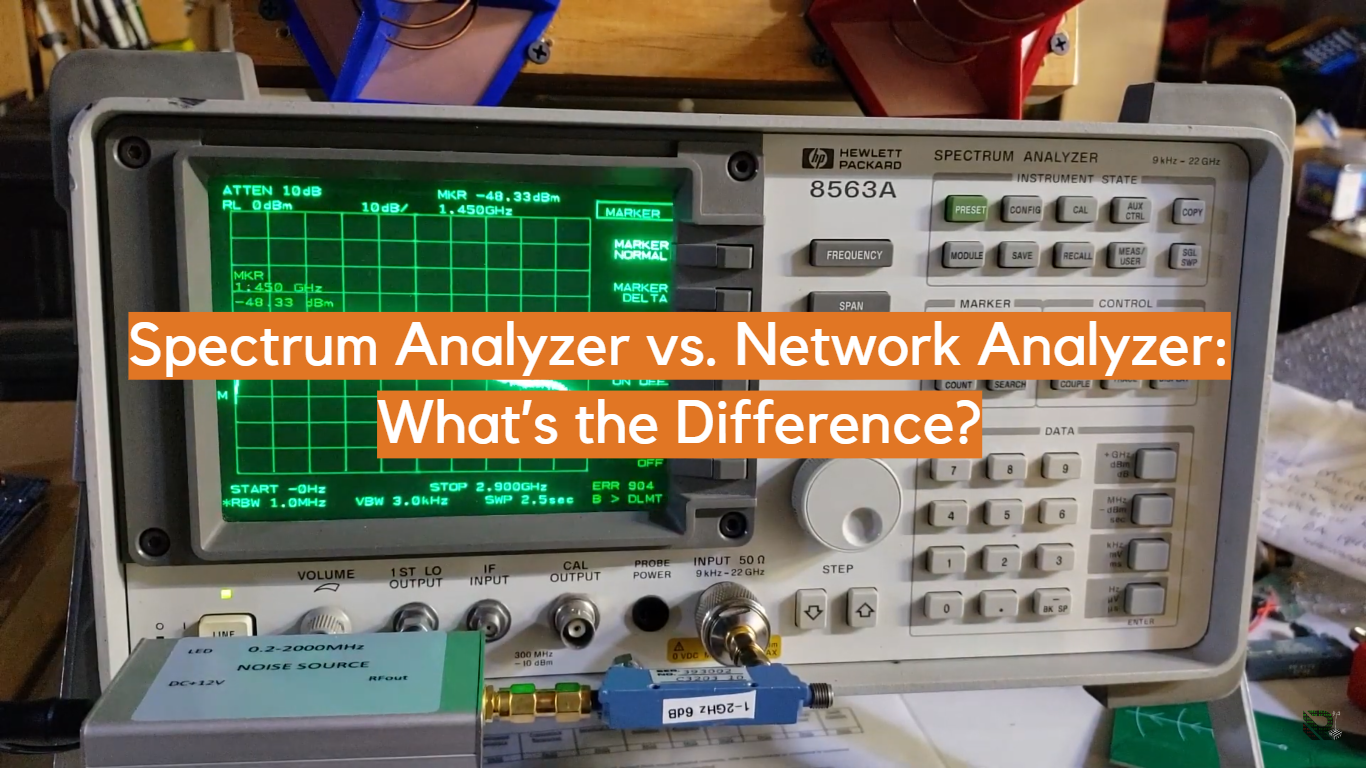 Analizador de espectro vs. Analizador de red: ¿Cuál es la diferencia?