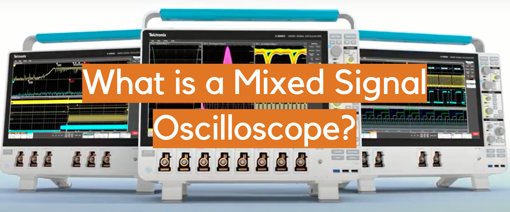 ¿Qué es un osciloscopio de señal mixta?