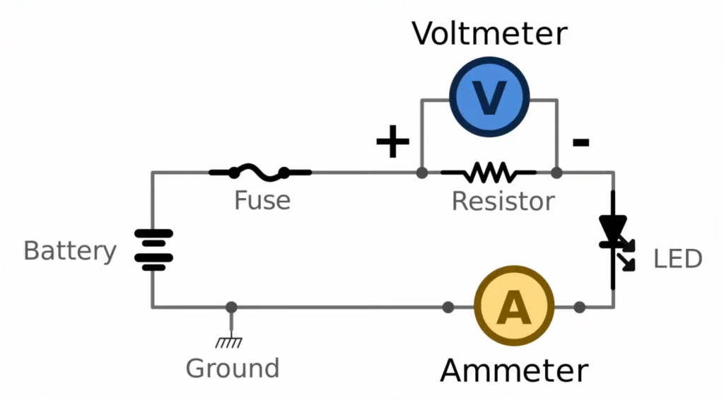 ¿Qué es un amperímetro?