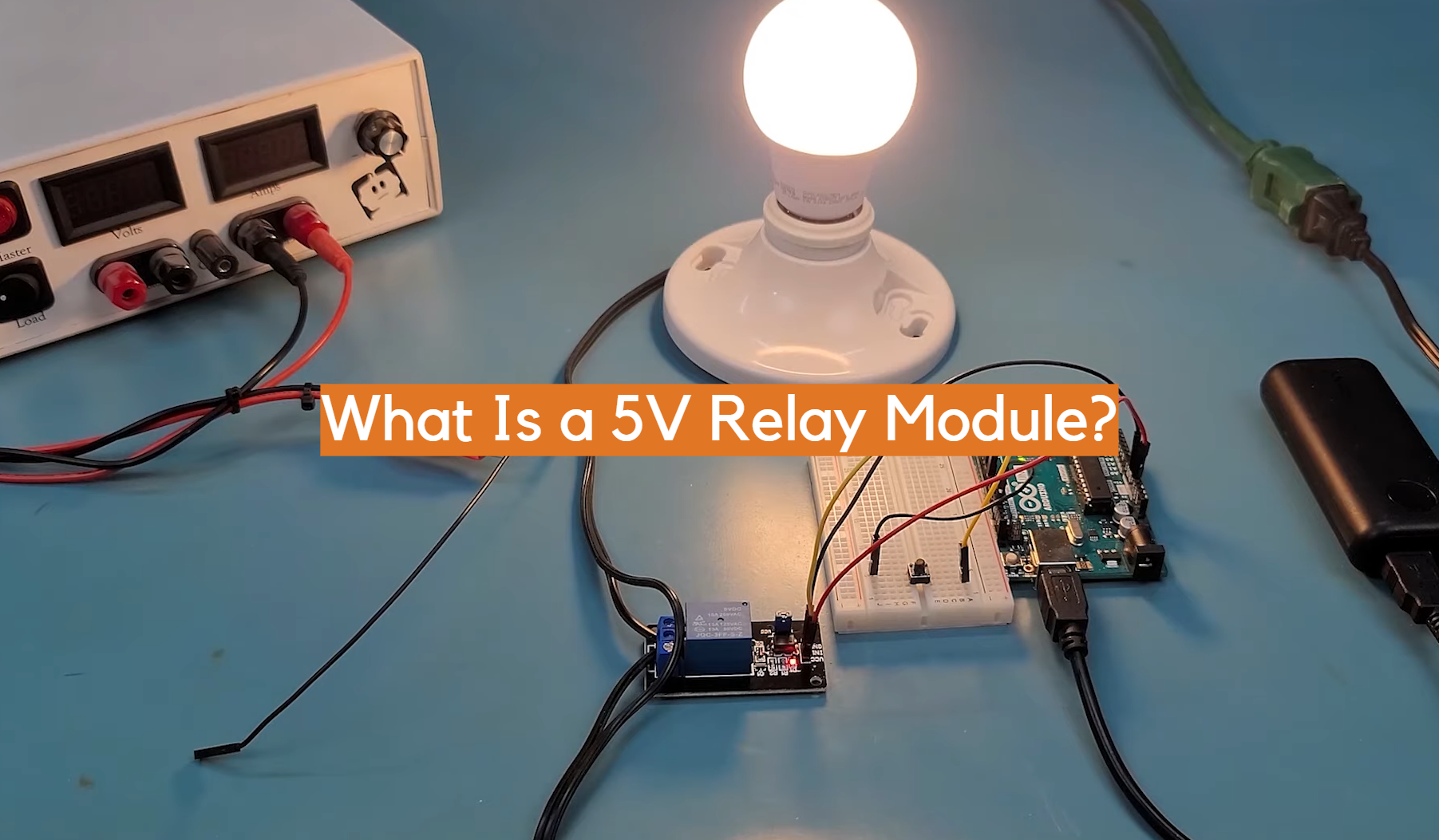 ¿Qué es un módulo de relé de 5V?