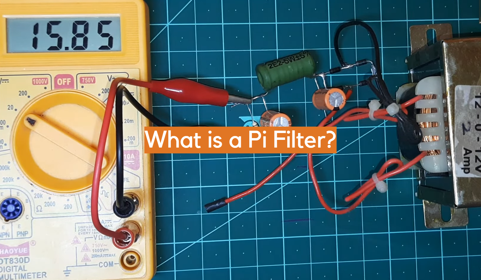¿Qué es un filtro Pi?