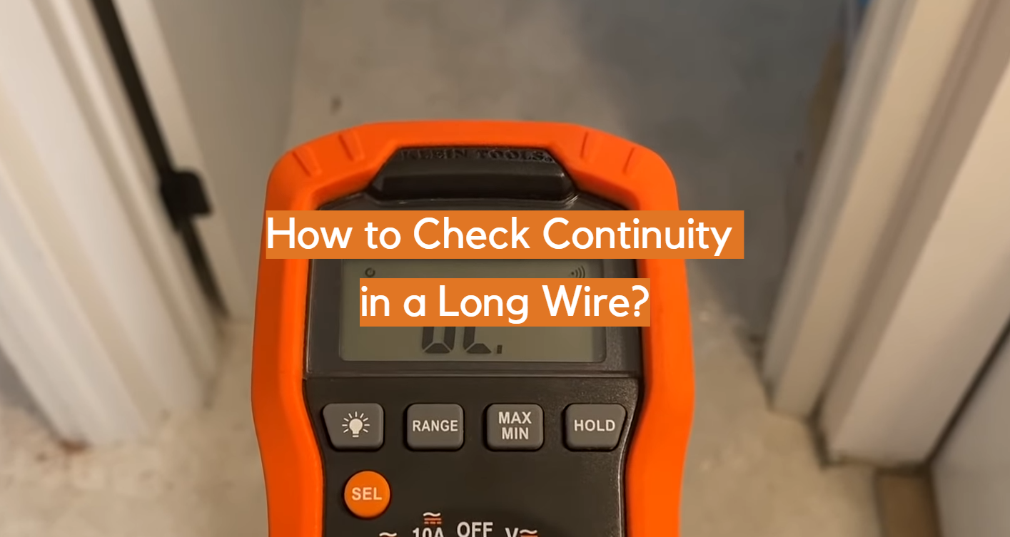 ¿Cómo verificar la continuidad en un cable largo?
