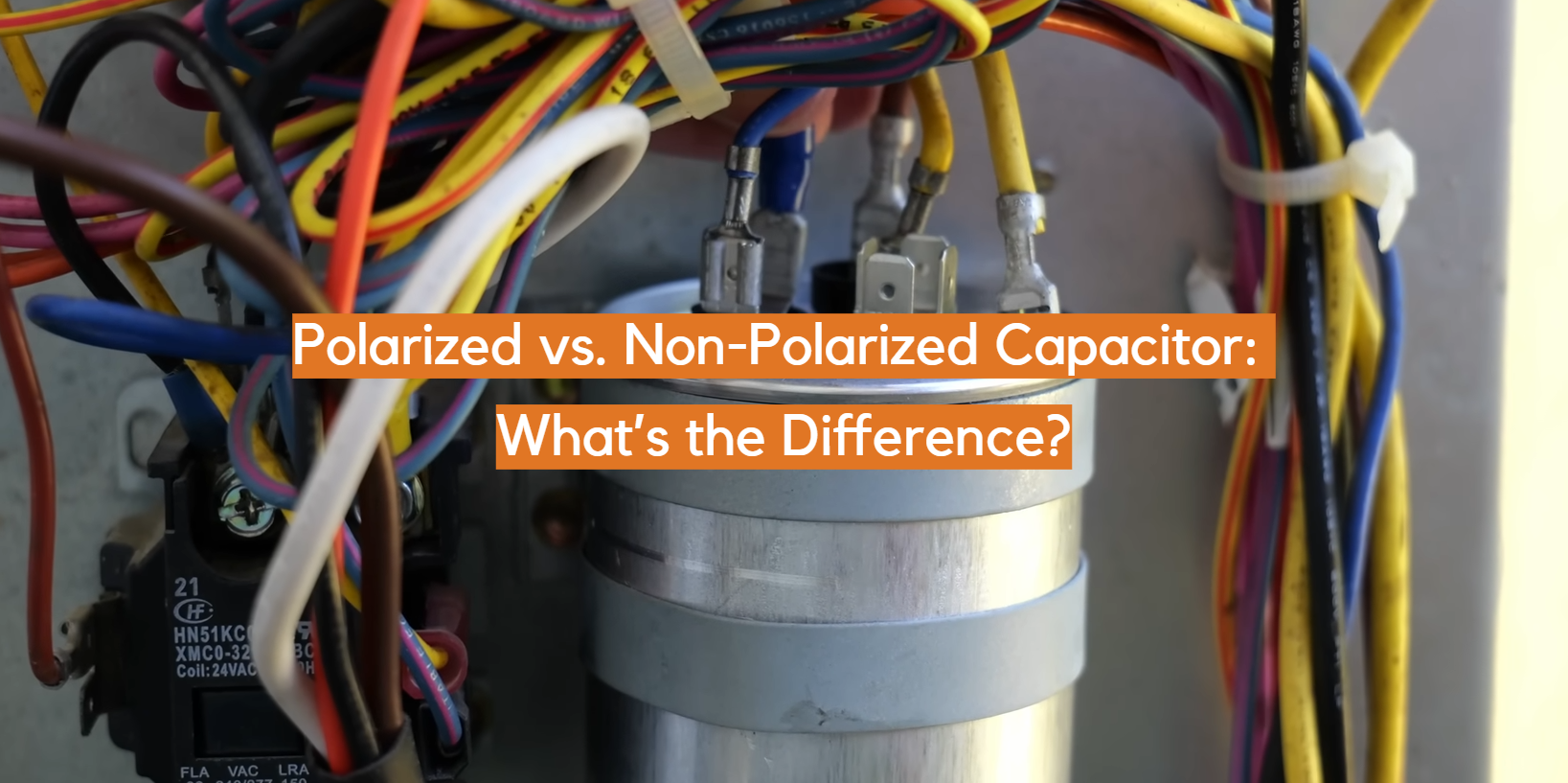 Condensador polarizado vs. no polarizado: ¿cuál es la diferencia?
