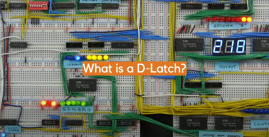 ¿Qué es un D-Latch?