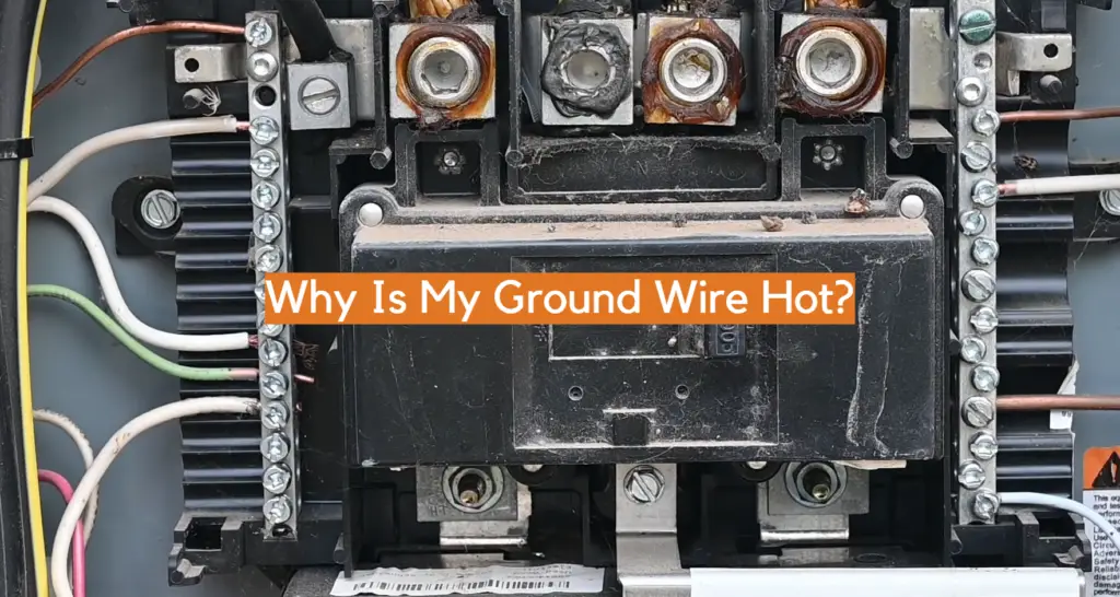 ¿Por qué mi cable de tierra está caliente?