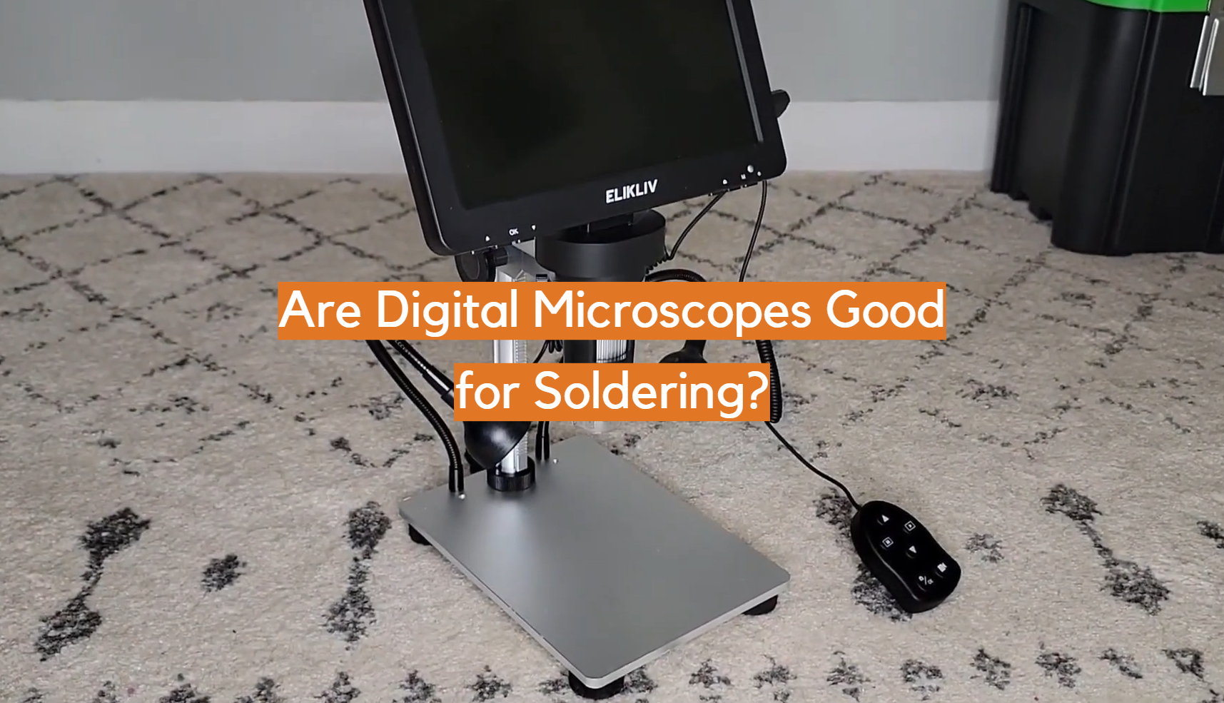 ¿Los microscopios digitales son buenos para soldar?