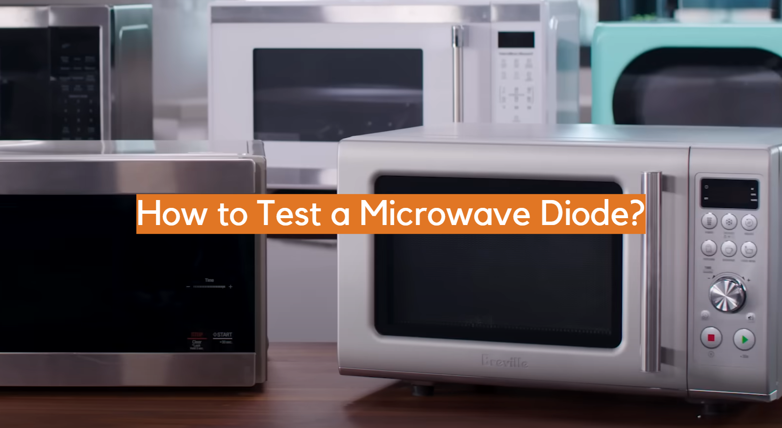 ¿Cómo probar un diodo de microondas?
