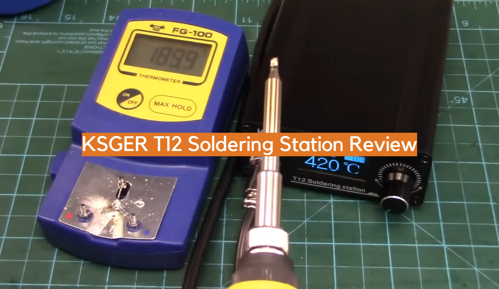 Revisión de la estación de soldadura KSGER T12