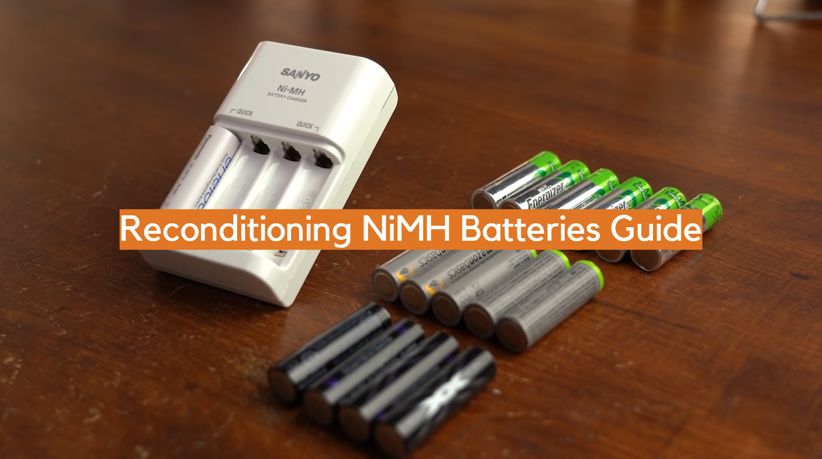 Guía de reacondicionamiento de baterías NiMH