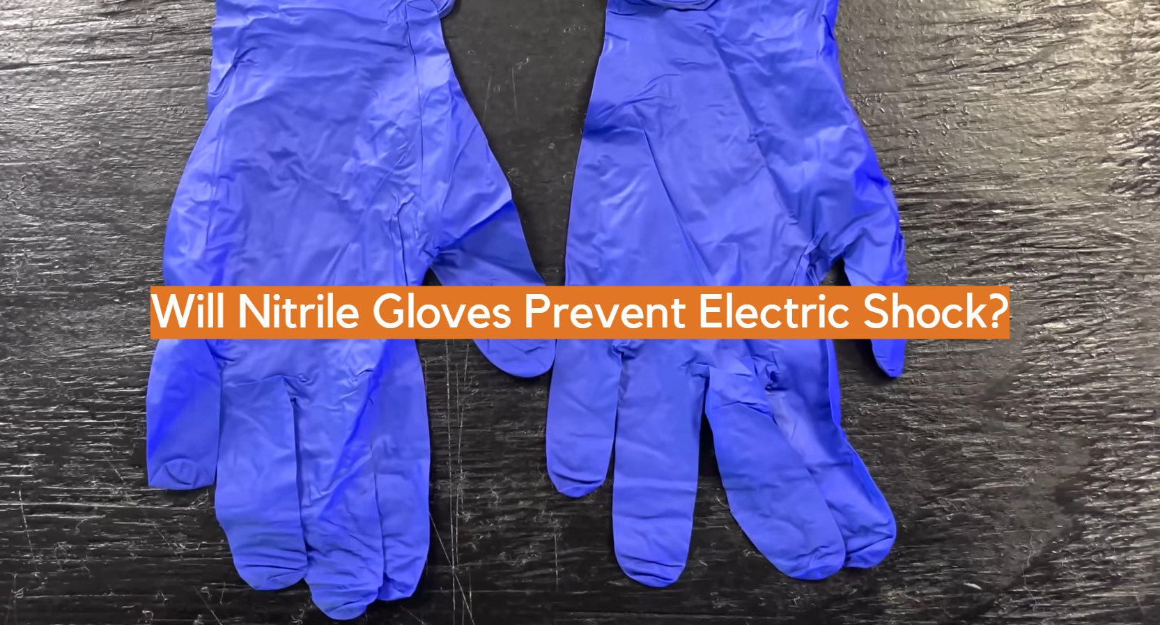 ¿Los guantes de nitrilo evitarán las descargas eléctricas?