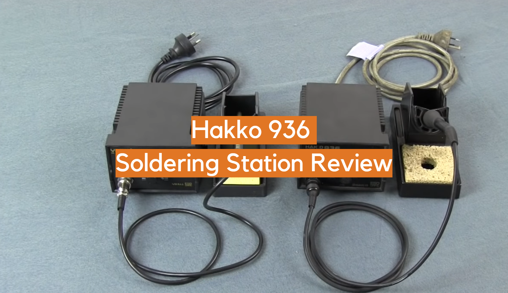 Revisión de la estación de soldadura Hakko 936
