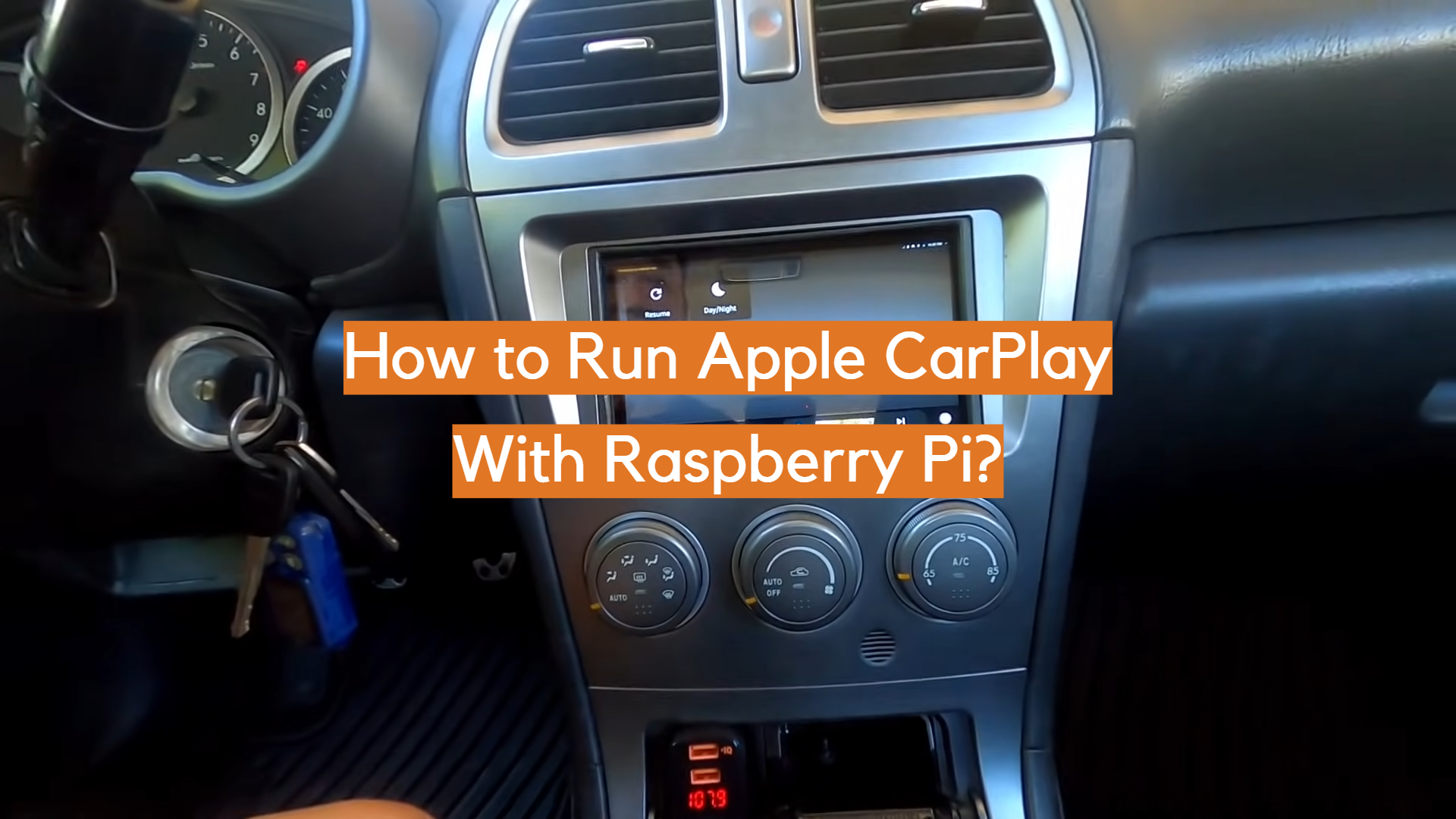¿Cómo ejecutar Apple CarPlay con Raspberry Pi?