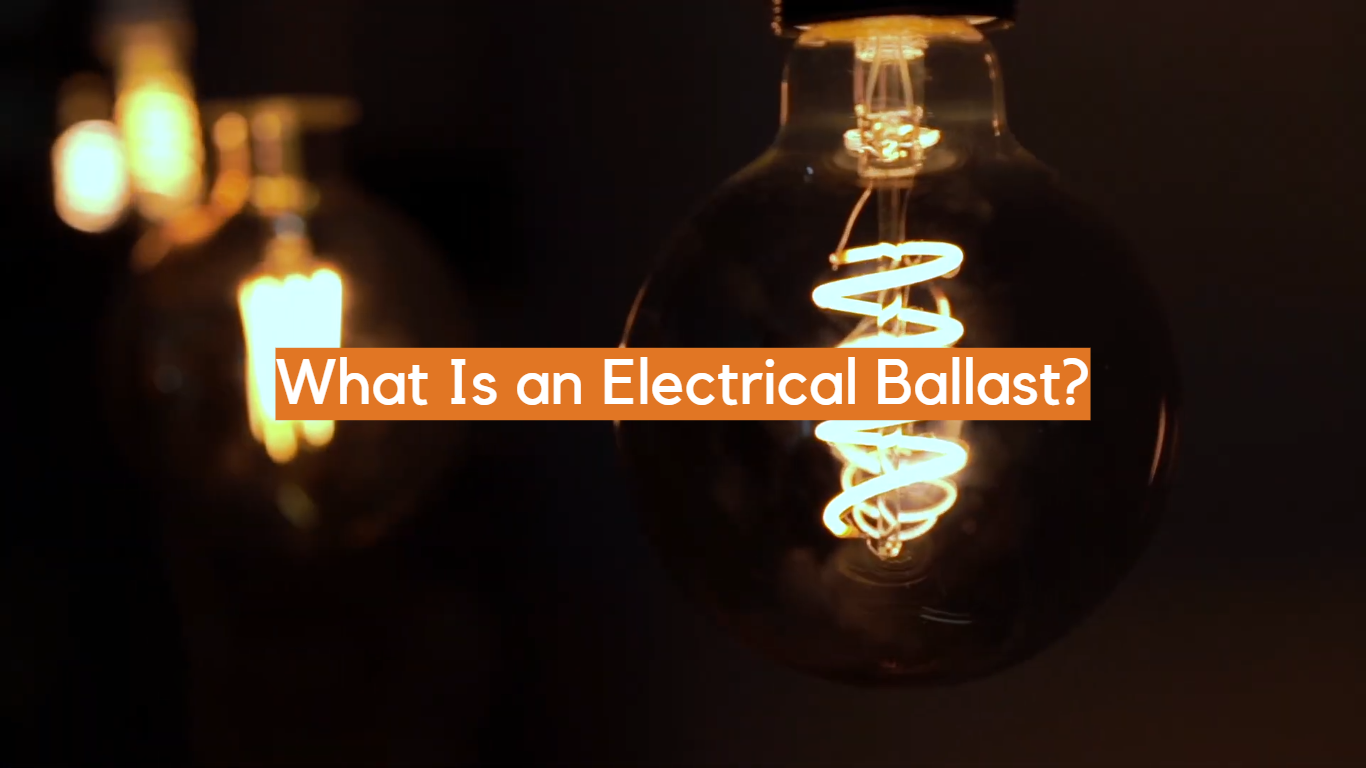 ¿Qué es un balastro eléctrico?