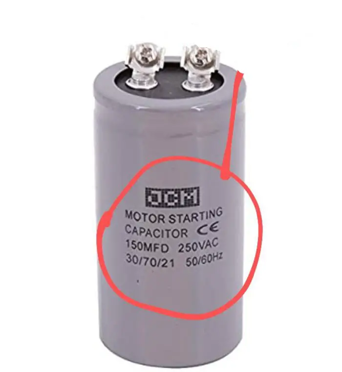 ¿Cuál es la diferencia entre los condensadores uF y MFD? ¿Cuál es la diferencia?