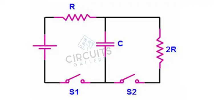 ¿Cuál es el voltaje en el capacitor inmediatamente después de cerrar el interruptor s1?