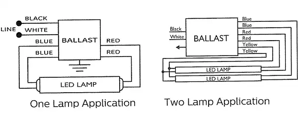 Diagrama de cableado LED Philips T8 | Una guía completa paso a paso
