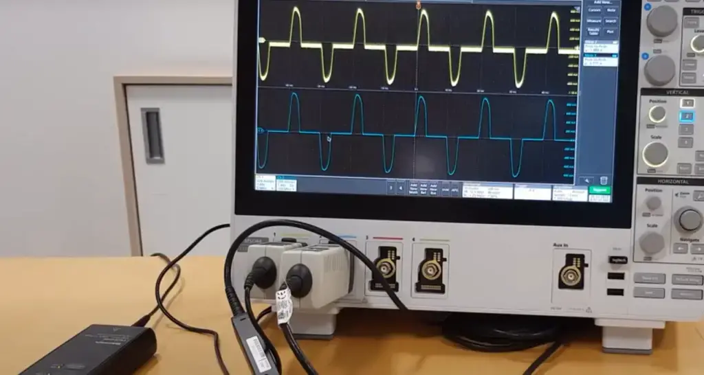 ¿Cómo medir la corriente con un osciloscopio?