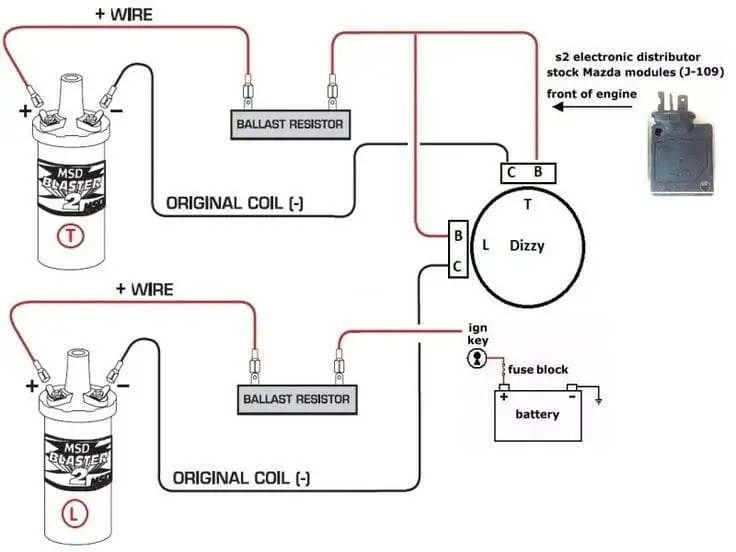 Cómo cablear un diagrama de bobina de encendido (tipos y guías de cableado)