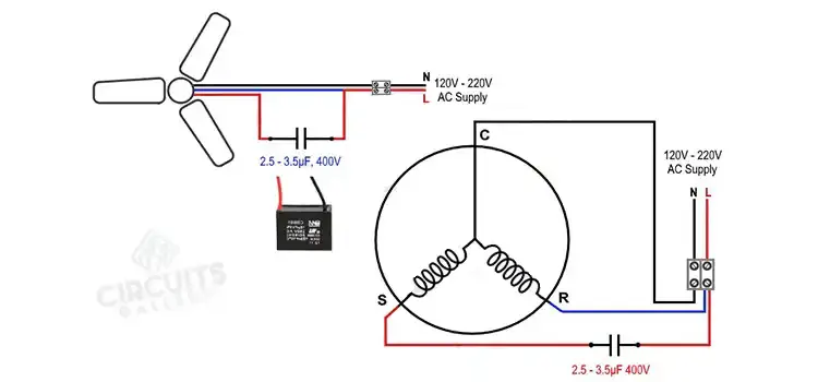 Diagrama de cableado del condensador del ventilador de 3 etapas | Una guía paso a paso