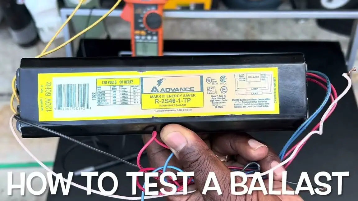 Cómo probar tu balastro de luz fluorescente con un medidor