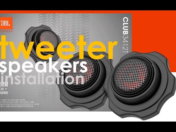 Cómo instalar altavoces Tweeter, #TweeterSpeakers #JBLClub3412T
