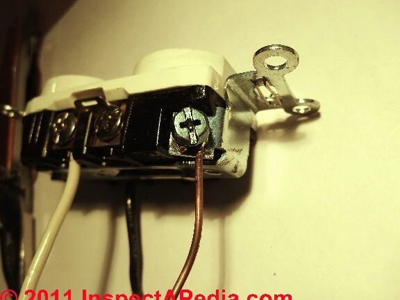 Conexiones de cables del receptáculo eléctrico Cómo conectar un ...