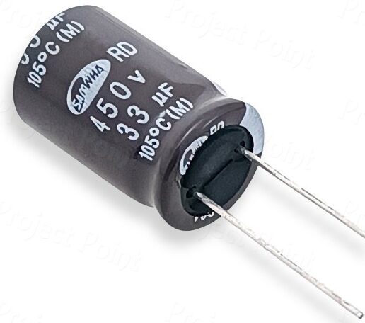 Condensador electrolítico de la mejor calidad 33uF 450V 105 C, Samwha 68uF...