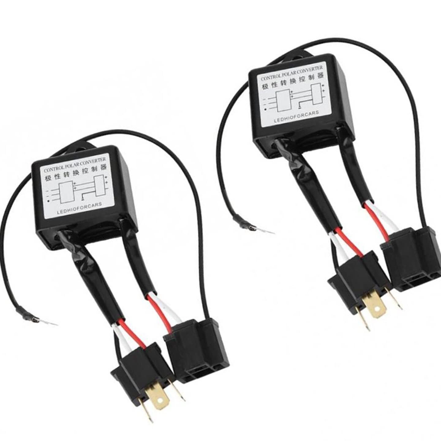 Amazon.com: Arrancador de encendido 2 piezas Resistencia de carga LED para automóvil invertida ...